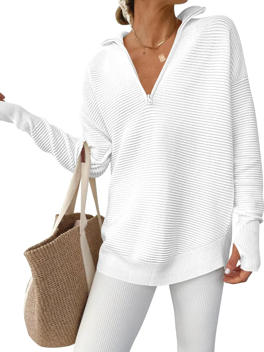ANRABESS Long Sleeve Fall Sweater