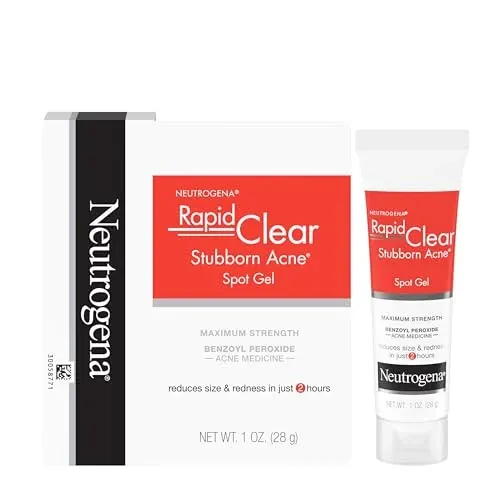 Neutrogena Rapid Clear Stubborn Acne Spot Treatment Gel, 1 oz