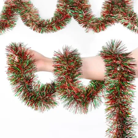 EverMerry 50-Feet Christmas Tinsel Garland