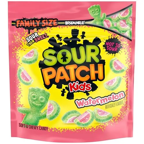 Sour Patch Kids Family Size Watermelon Gummy Candy