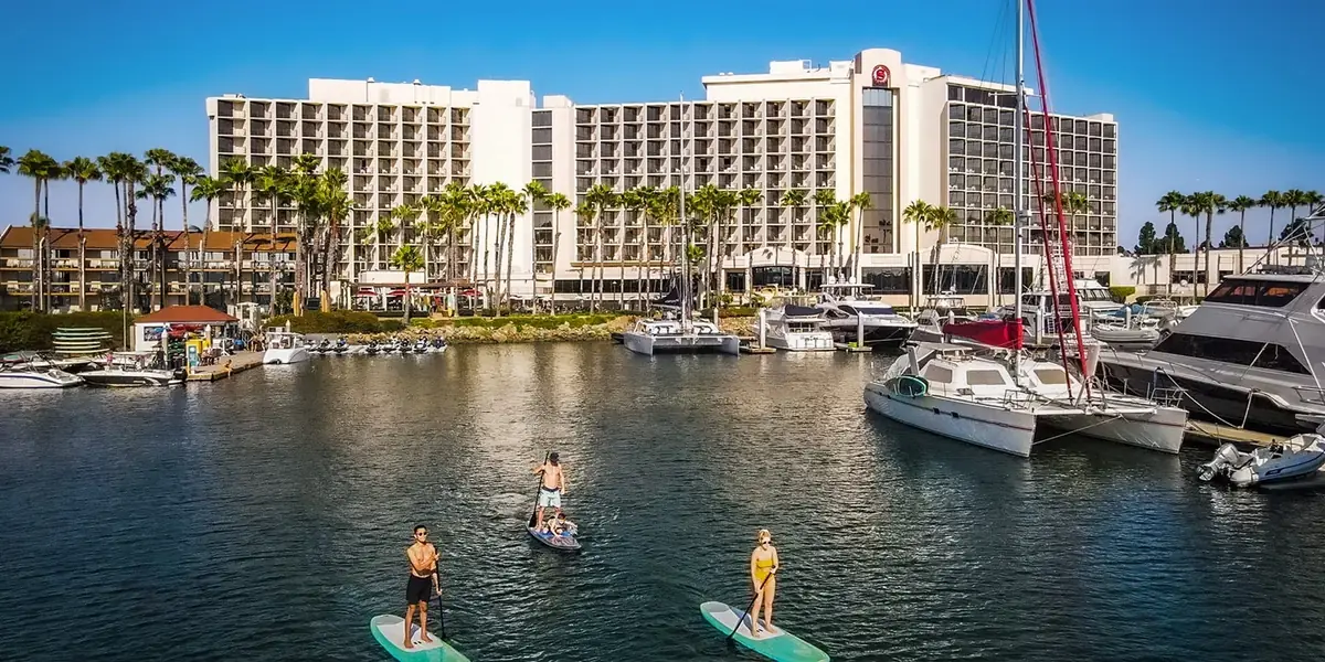 4* Sheraton San Diego Resort with Waived Daily Resort Fees, $50 Food Credit, and Paddleboard Rental for 2