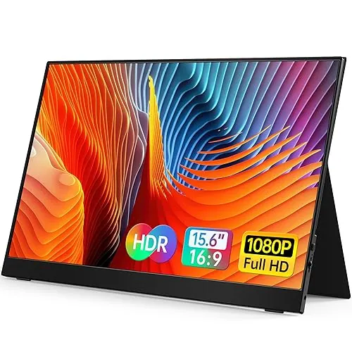 VILVA 15.6" 1080P FHD IPS USB-C Portable Monitor