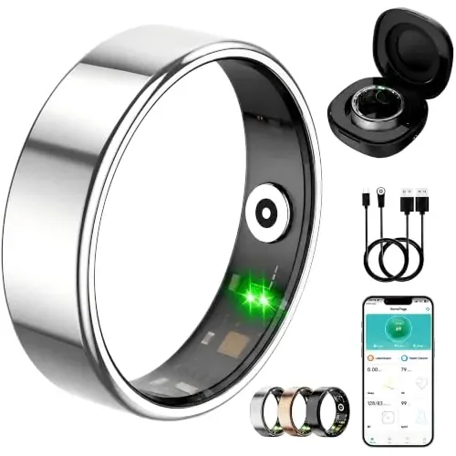 New Smart Ring Health Tracker, 7 Days Battery Life