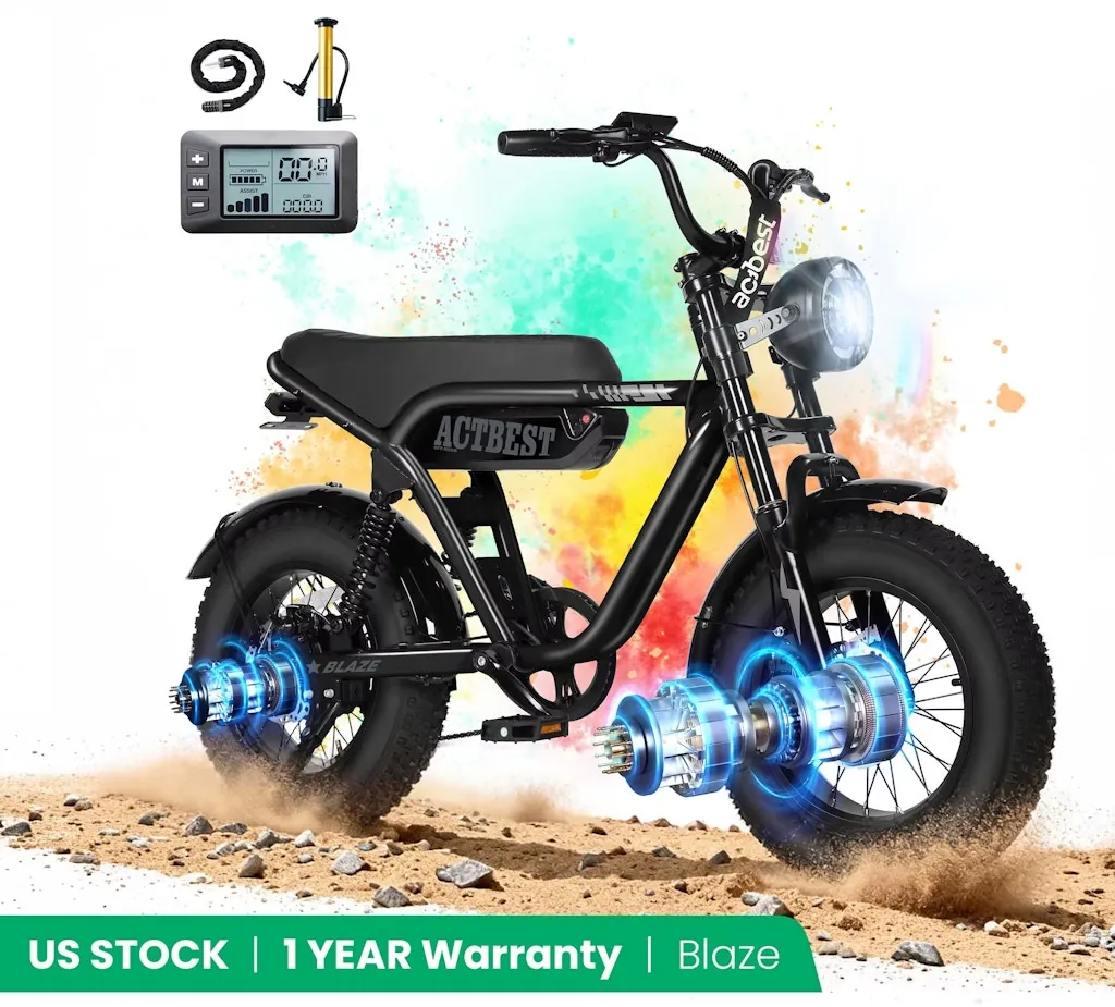 ActBest Blaze 16" Fat Tire Ebike