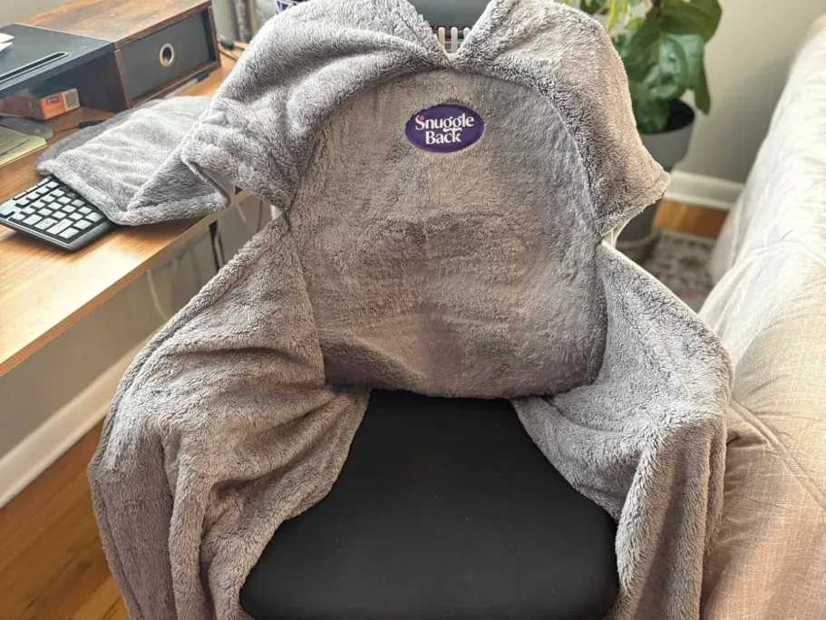 SnuggleBack Office Chair Blanket