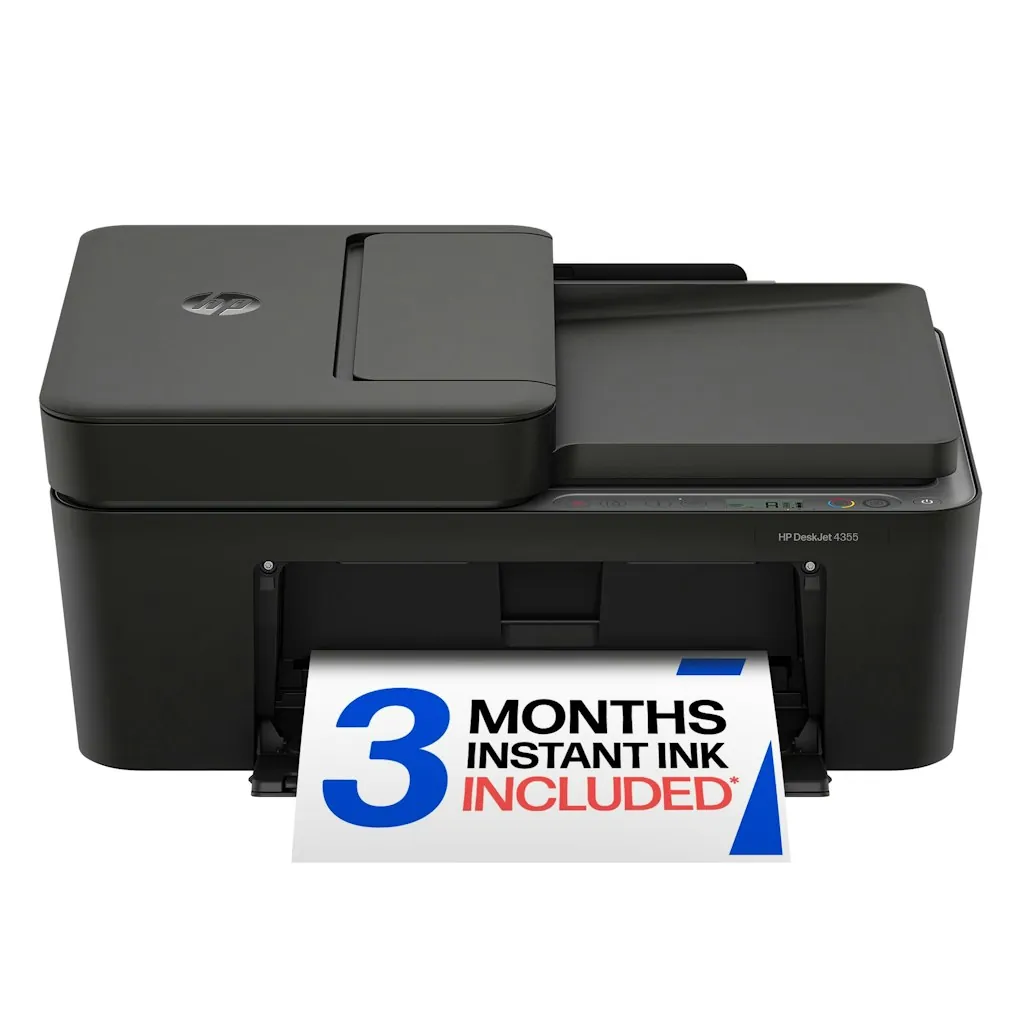 HP DeskJet 4355 Wireless All-in-One Color Inkjet Printer