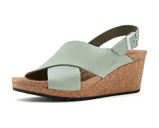Birkenstock Women's Samira Wedge Sandals Pure Sage