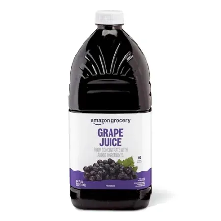 64oz Amazon Grocery Grape Juice