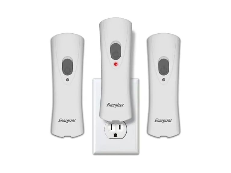 Energizer Weatheready Rechargeable LED Plug In Lights 3-Pack