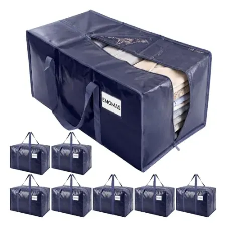 8-Pack 24-Gallon EMOMAS Moving Bags