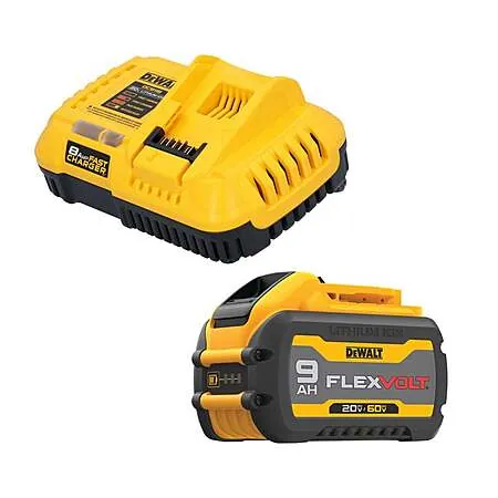DeWALT Flexvolt 20/60V Max 9Ah Battery/Charger + Select DeWALT 20V Bare Tool