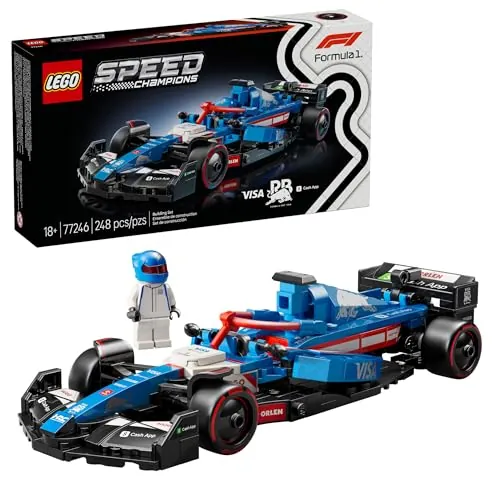 248-Piece LEGO Speed Champions Visa Cash App VCARB 01 F1 (77246)