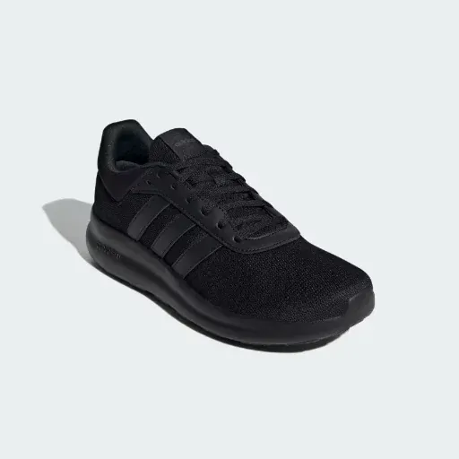 Adidas Men's Lite Racer 4.0 Shoes (Core Black / Lucid Lemon)
