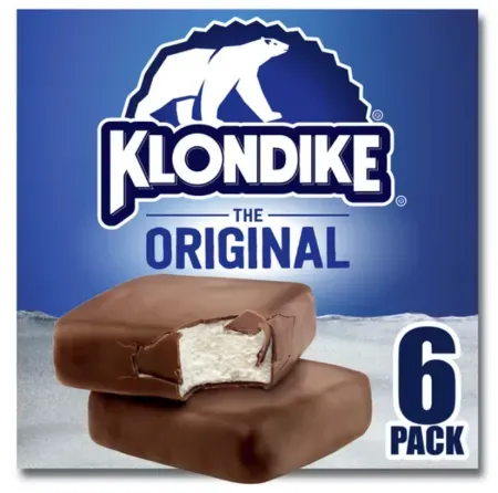 6-Pack Klondike Original Ice Cream Bars (4.5 oz) + $1.50 Walmart Cash
