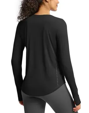 Soothfeel Lightweight Women's Long Sleeve Workout Top