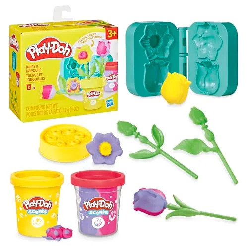 Play-Doh Tulips & Daffodils Flower Kit