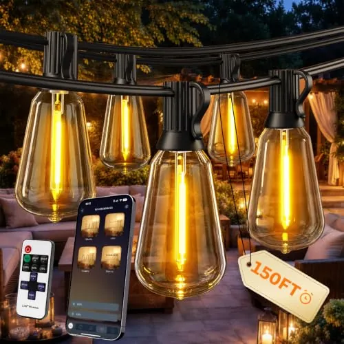 Outdoor String Lights 150'