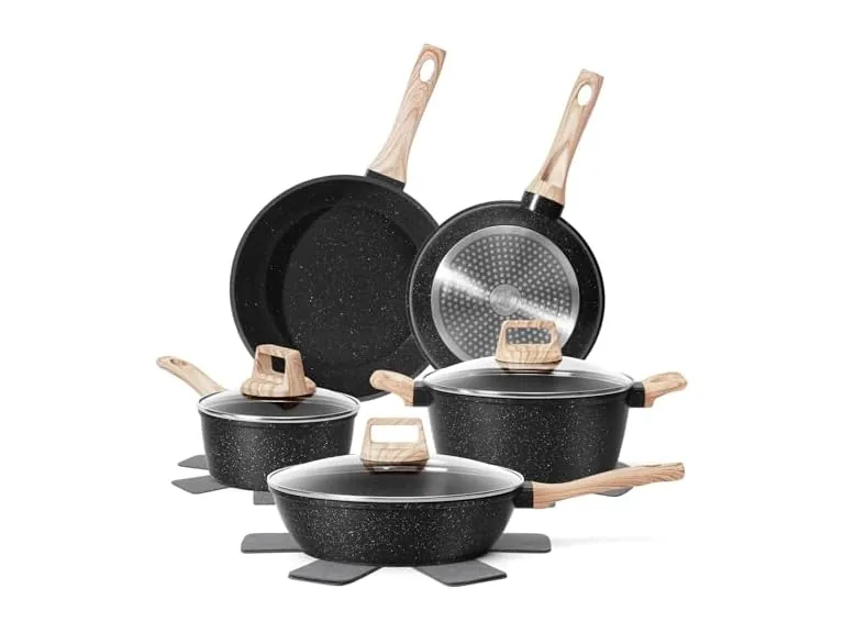 12 Pcs Nonstick Pots and Pans Set