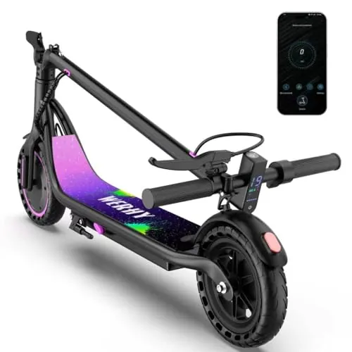 WERHY Electric Scooter 500W Motor 22 MPH Top Speed