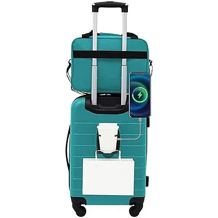 2-Pc Wrangler Smart Spinner Hardside Luggage (3 Colors)