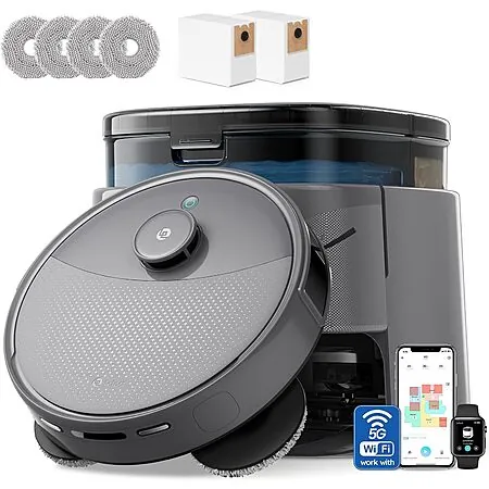 Lefant M3 MAX 20000Pa Robot Vacuum & Mop w/ Self-Emptying & Cleaning Dock