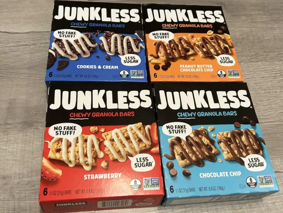 Junkless Chewy Granola Bars 24-Pack