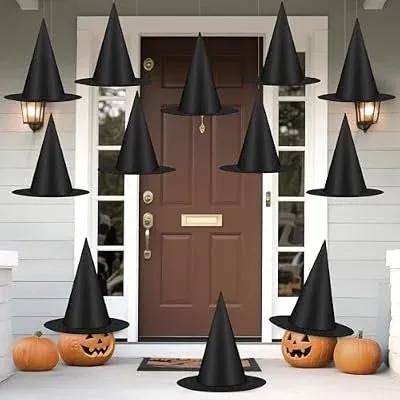 Hanging Witches Hats 12-Piece