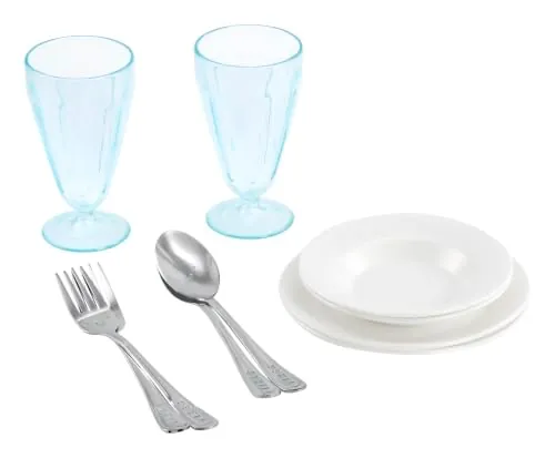 Little Tikes Sweet Spaces Dishware Set in Sea Foam