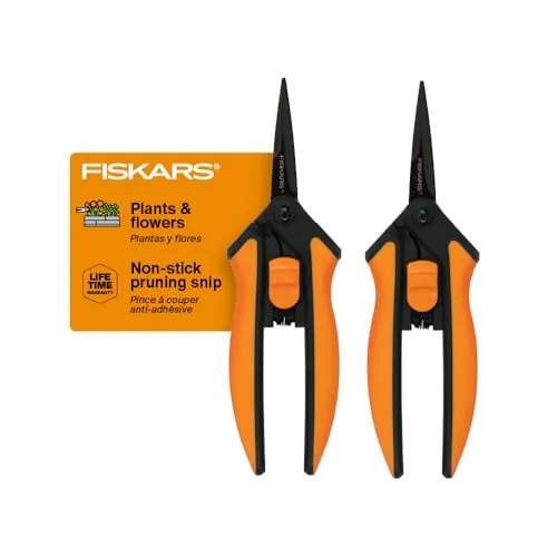 Fiskars Micro-Tip Pruning Snips 2-Pack 6"