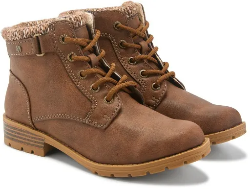 Sporto Women's Smash Lace Up Boot - Brown
