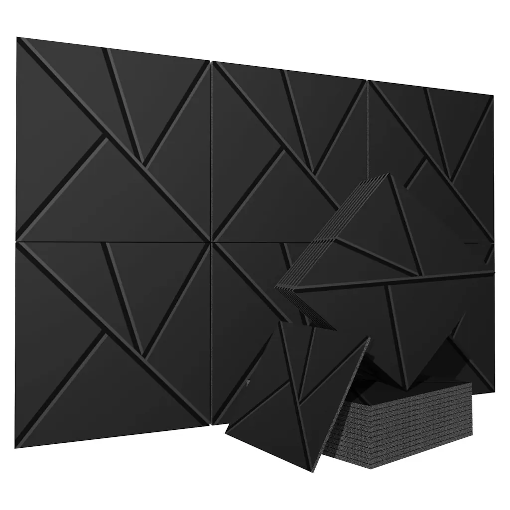 Temgcuam Decorative Acoustic Wall Panel 6-Pack