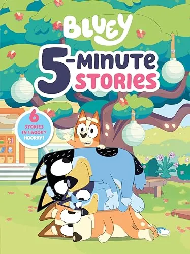 Bluey 5-Minute Stories Hardcover Book