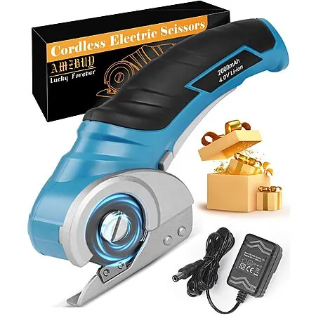 AMZBUY Cordless Electric Scissors