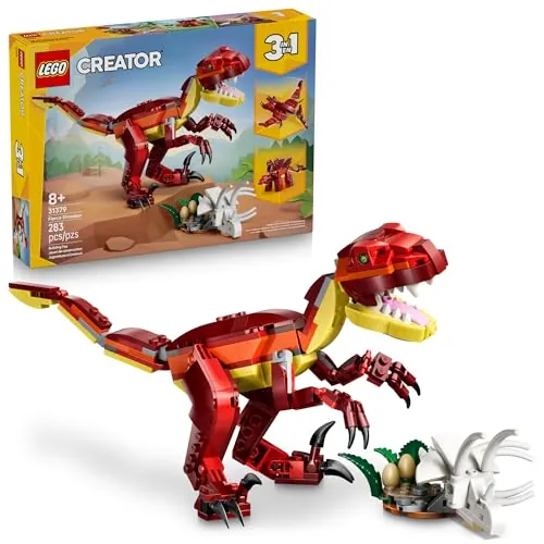 LEGO Creator 3 in 1 Fierce Dinosaur Building Toy 283-Piece