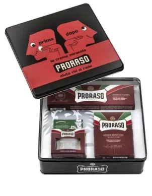 Proraso Shaving Kit w/ Vintage Dopo Tin