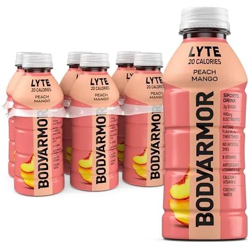 6-Pack 16-Oz BODYARMOR LYTE Electrolyte Drink (Peach Mango)