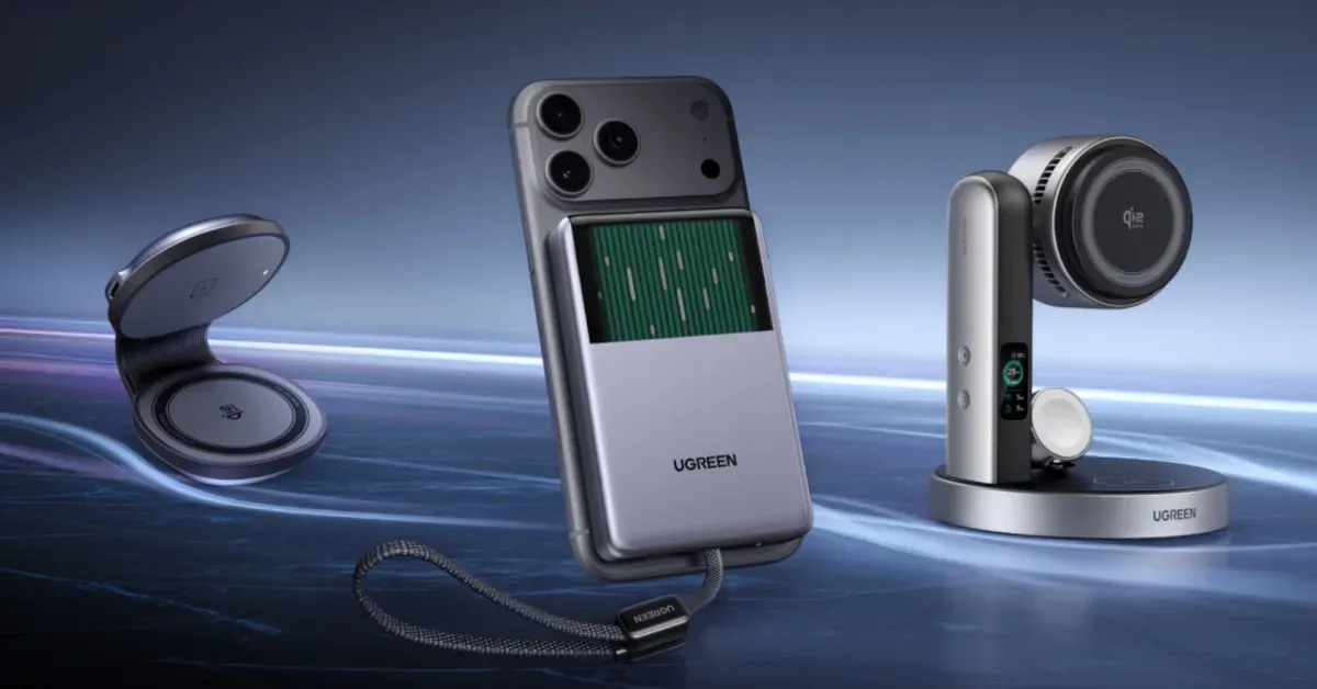 UGREEN just unleashed three new Qi2.2 25W MagFlow chargers at IFA for travel, desk setups, and more [Launch deals]