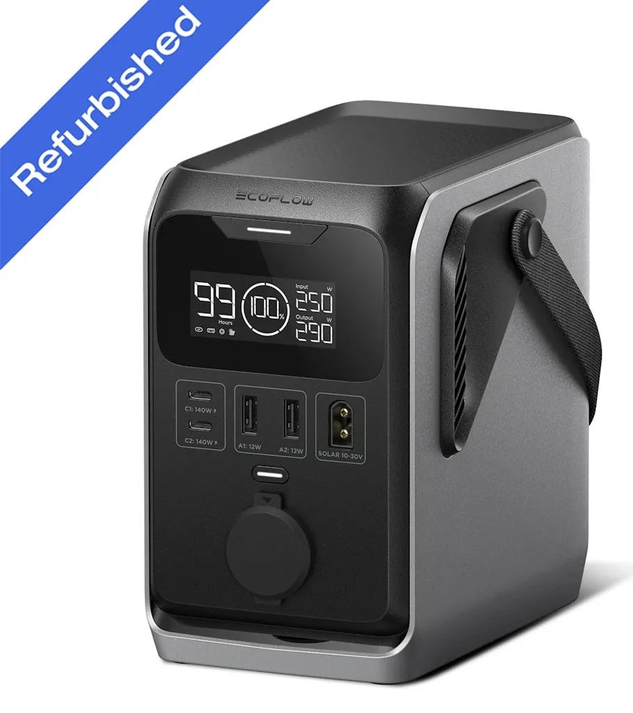 Certified Refurb EcoFlow Trail 300 DC Portable Power Station