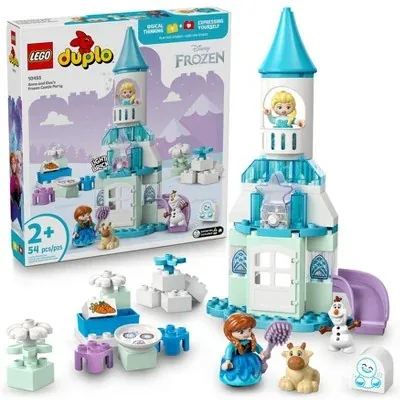 LEGO Duplo Disney Anna and Elsa's Frozen Castle Party 54-Piece Building Set (10455)