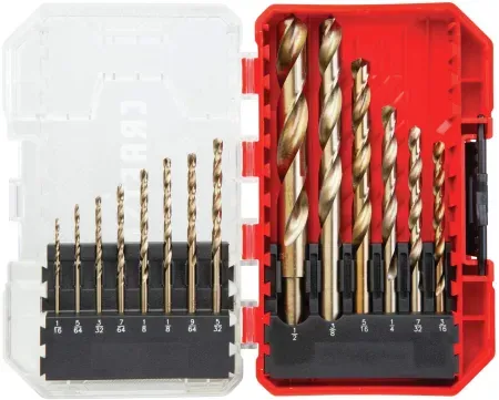 14-Piece Craftsman CMAM2214 Gold Oxide Drill Bit Set