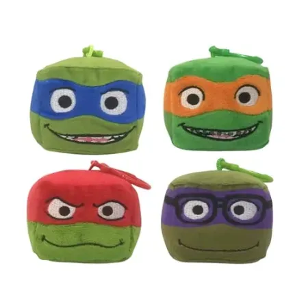 4-Pack Teenage Mutant Ninja Turtle Cubez Plush Toy