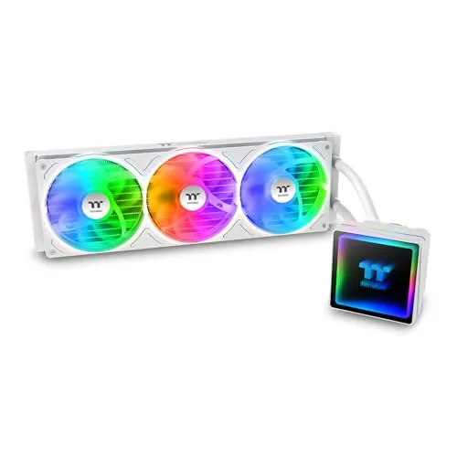 Thermaltake TH360 V3 ARGB CPU Liquid Cooler 360mm White