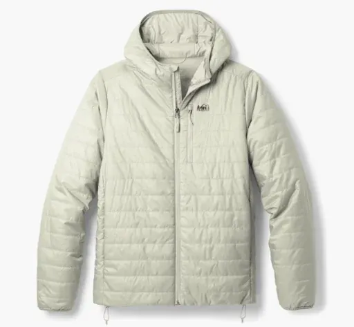 REI Co-op Men's Microtrek Insulated Hoodie (Echo Gray)