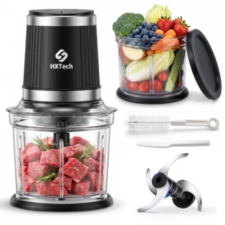 HXTech Food Processor 2-Speed Electric Food Chopper