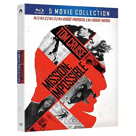 Mission: Impossible 5-Movie Collection (Blu-Ray)