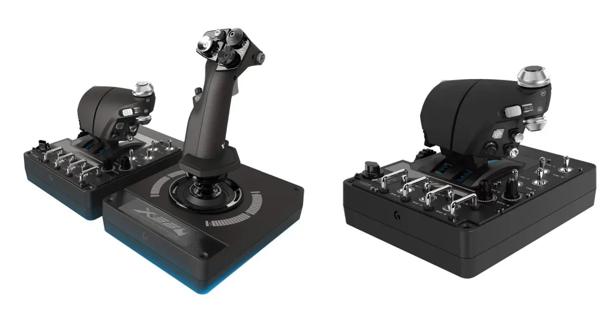 Logitech’s G X56 H.O.T.A.S. flight simulator controller