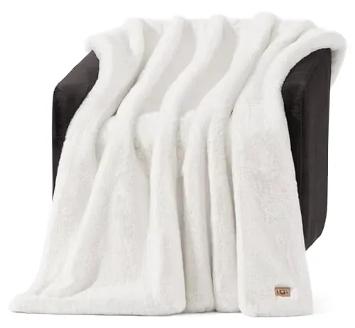 UGG Euphoria 50" x 70" Reversible Faux Fur Throw Blanket
