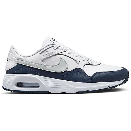 Nike Men's Air Max SC Prem Athletic Shoes (White or White/Navy)