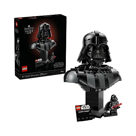 349-Pc Star Wars Darth Vader Bust Building Set
