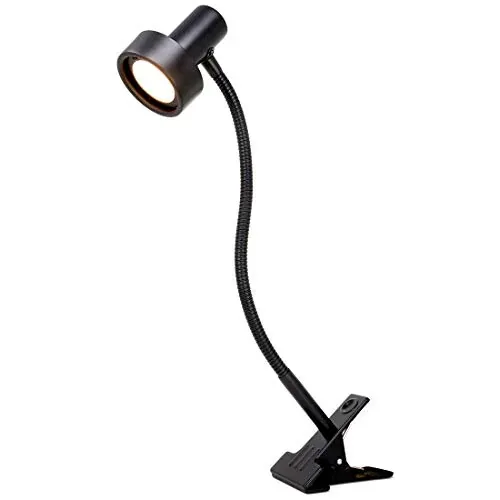 16" O'Bright Luxor Dimmable LED Clip-On Desk Lamp (Black)